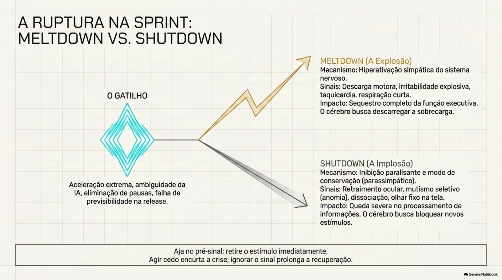 Meltdown e shutdown na sprint